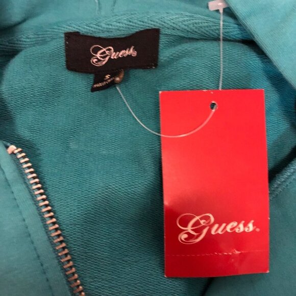 GUESS FULL ZIP HOODIE SM NEW WITH TAG - Picture 7 of 7